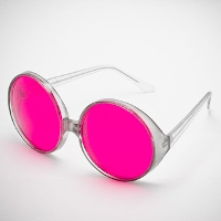 Rose colored glasses. Photo by flckr user Pangalactic Gargleblaster, shared under a Creative Commons By Attribution 4.0 license