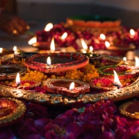 Diwali. Phote by Queensland University and used under a Creative Commons By Attribution License 