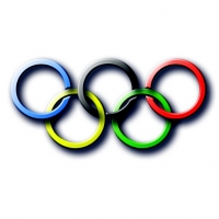 The Olympic rings. Public Domain image by Dan Ocana, via pixabay.com