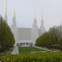 The Church of Jesus Christ of Latter-day Saints Temple in Kensington Marylane. Image by Kevin McCarthy and used under a Creative Commons By Attribution license. 