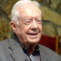 President Jimmy Carter Delivers Sunday School Lesson at Maranatha Baptist Church, Plains Georgia, 30th April, 2017. Photo by Adam Jones and used under a Creative Commons By Attribution license, via wikimedia commons.