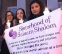 A chapter of the Sisterhood of Salaam Shalom gathered at a vigil in Queens, N.Y., to honor the victims of the recent deadly shooting at a Pittsburgh synagogue. (Sisterhood of Salaam Shalom | Facebook)