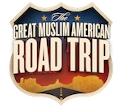The logo of the documentary The Great Muslim American Road Trip - in the form of a US highway shield -  apeareing now on PBS stations. 