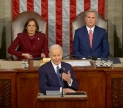 The Stqate of The Union address. 7th Febuary 2023. Public Domain image by C-SPAN
